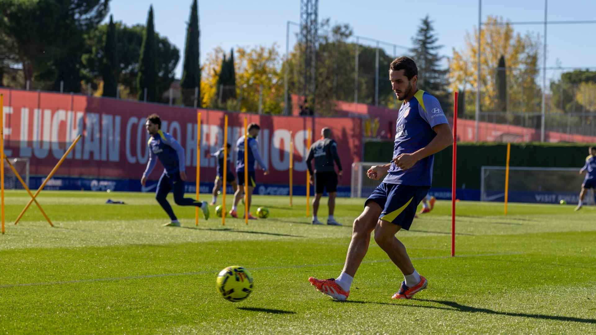 El Atlético de Madrid vuelve a los entrenamientos con buenas noticias