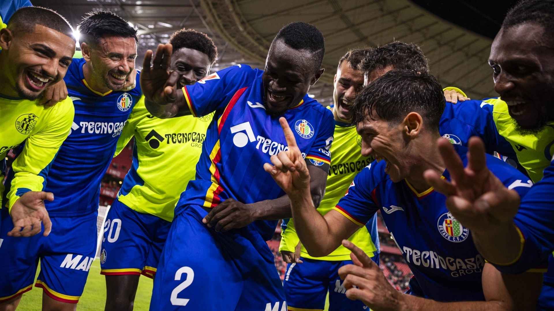 Djené acumula 100 victorias con el Getafe