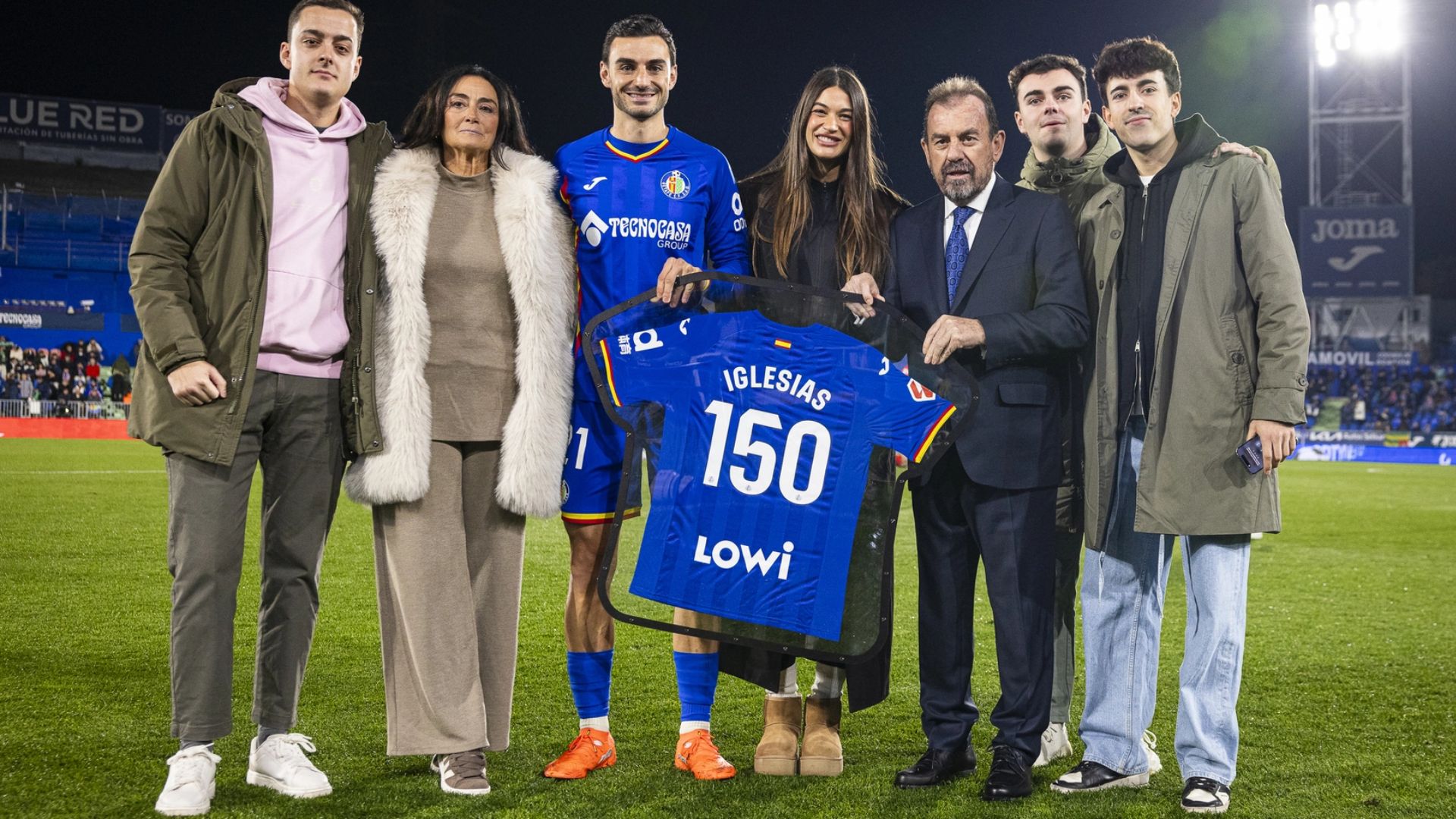 150 partidos como azulón de Juan Iglesias