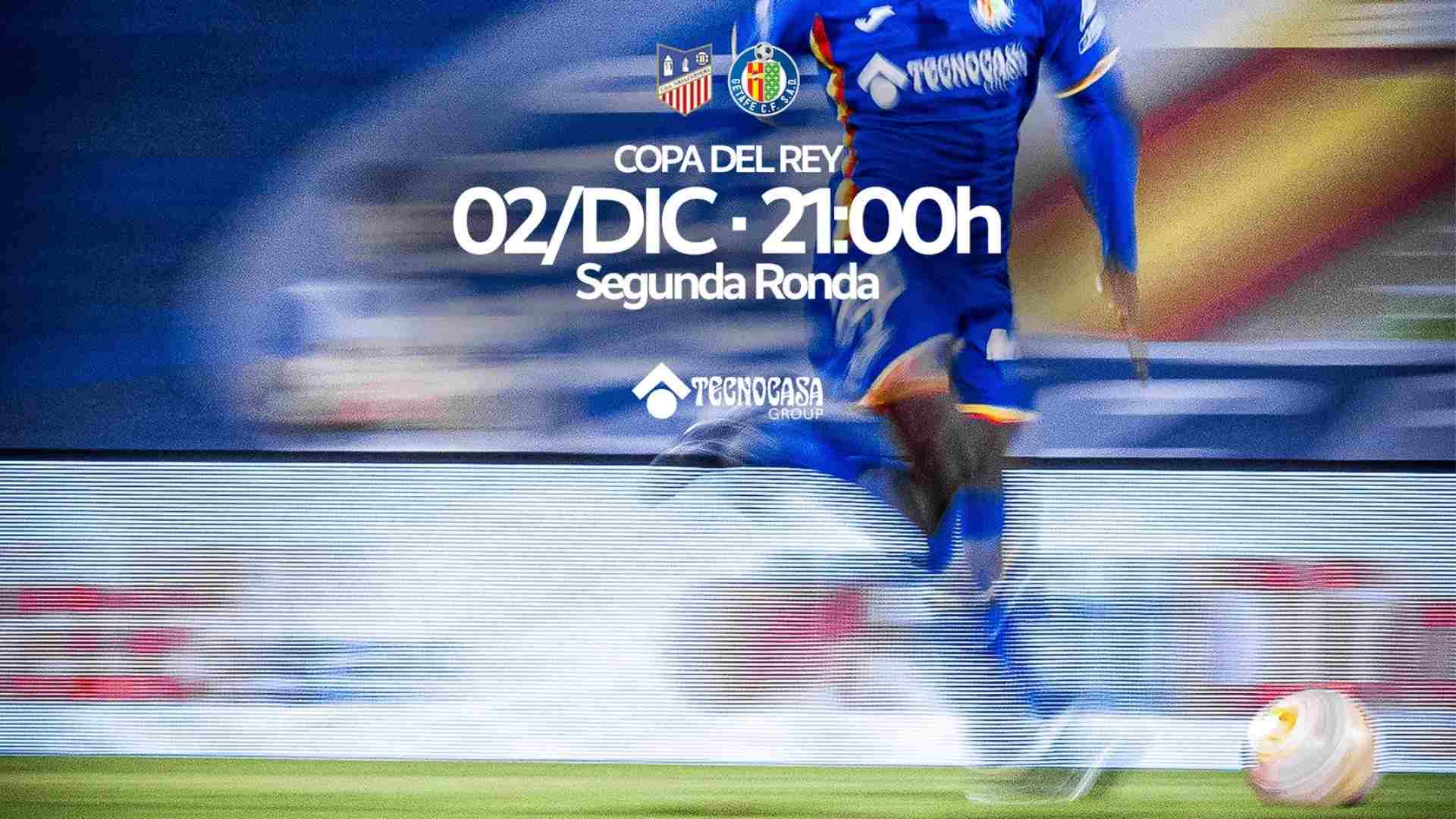 El Getafe ya conoce fecha y hora de su próximo compromiso en la Copa del Rey