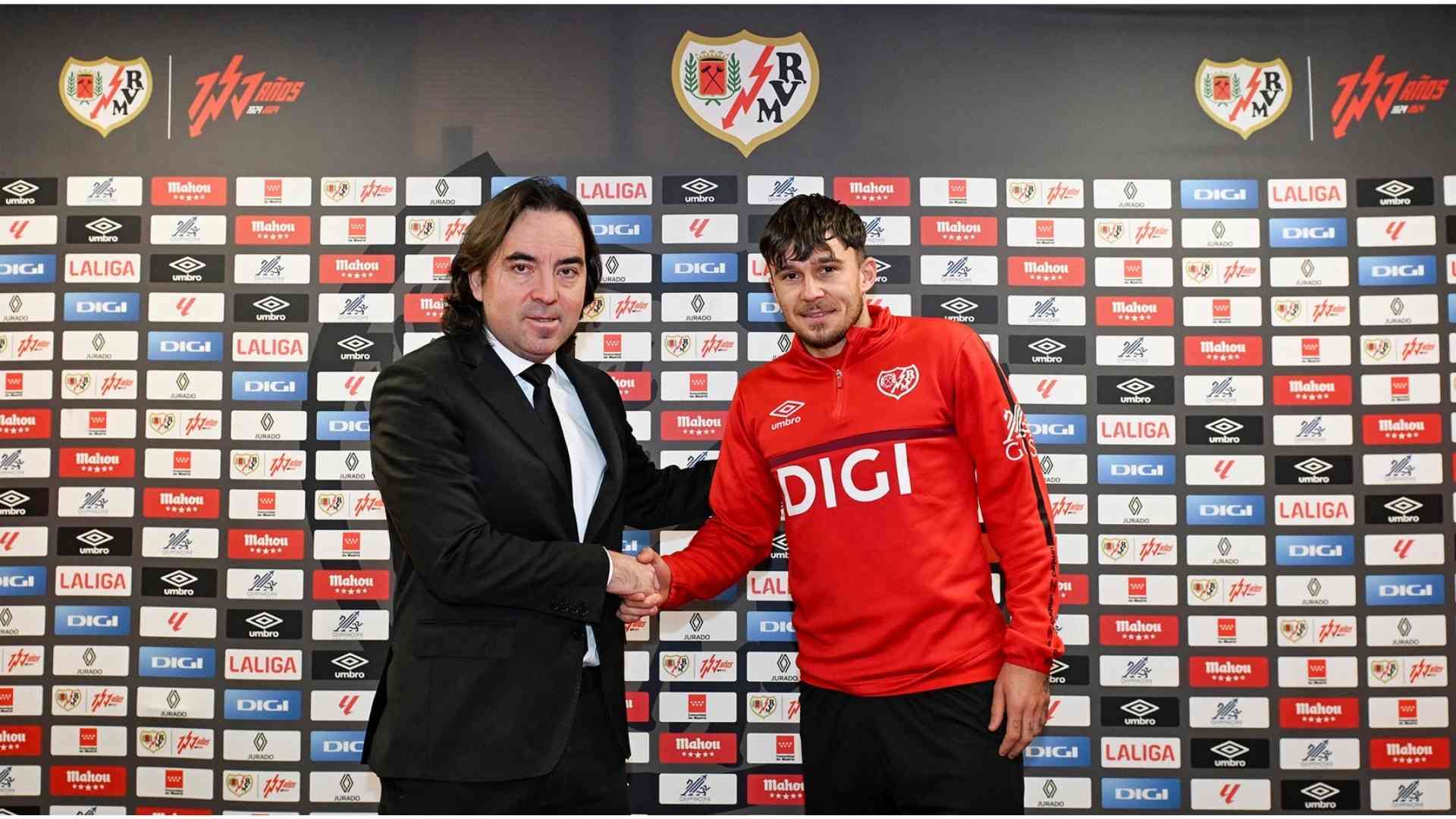 Ratiu seguirá en el Rayo Vallecano hasta 2030