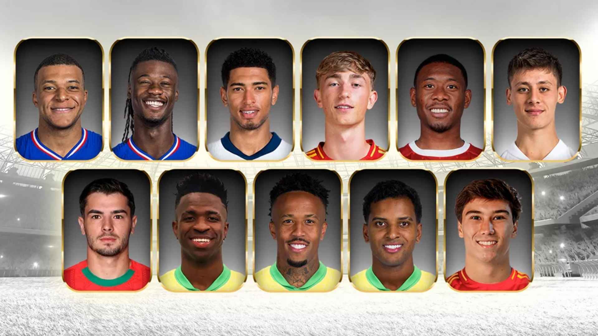 Los jugadores del Real Madrid convocados con sus selecciones