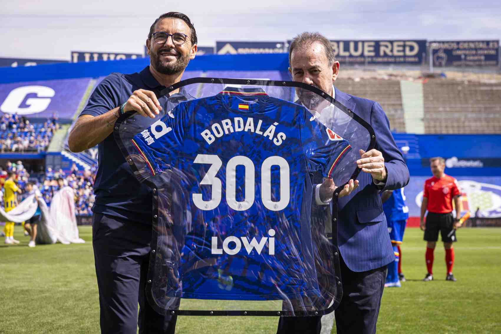 Bordalás cumplió 300 partidos como entrenador del Getafe