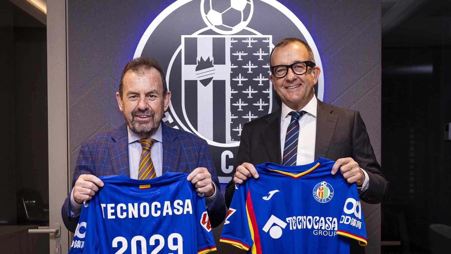 El Getafe renueva su alianza con Tecnocasa tres temporadas más