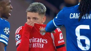 La UEFA sanciona a Prestianni pero viaja a Madrid