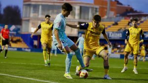 El Alcorcón resolvió en la primera mitad